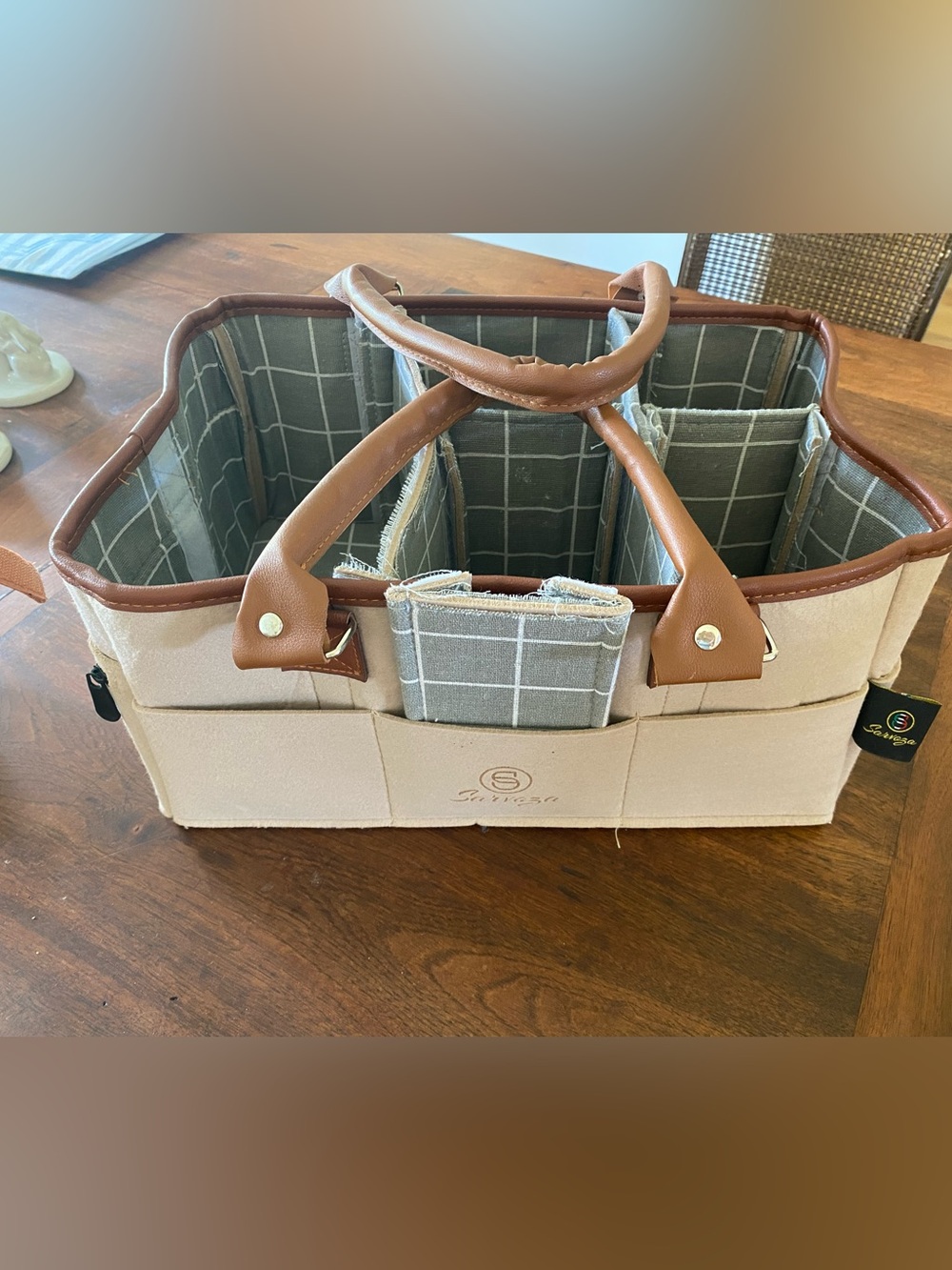 Sarvoza Baby Diaper Caddy Organizer